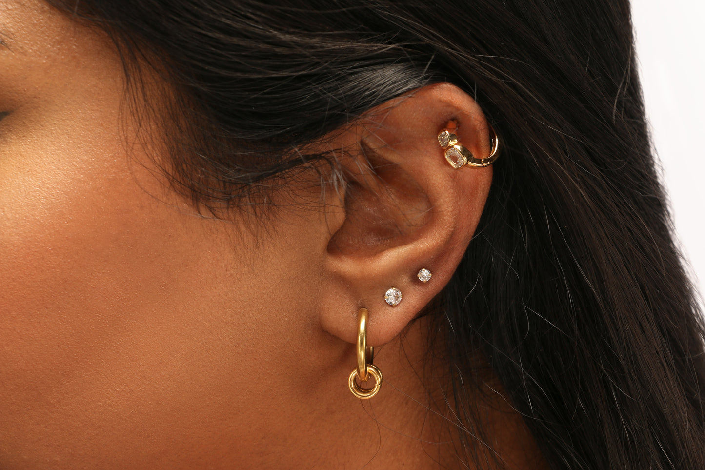 Lorelai Celestial Spark Studs Trio