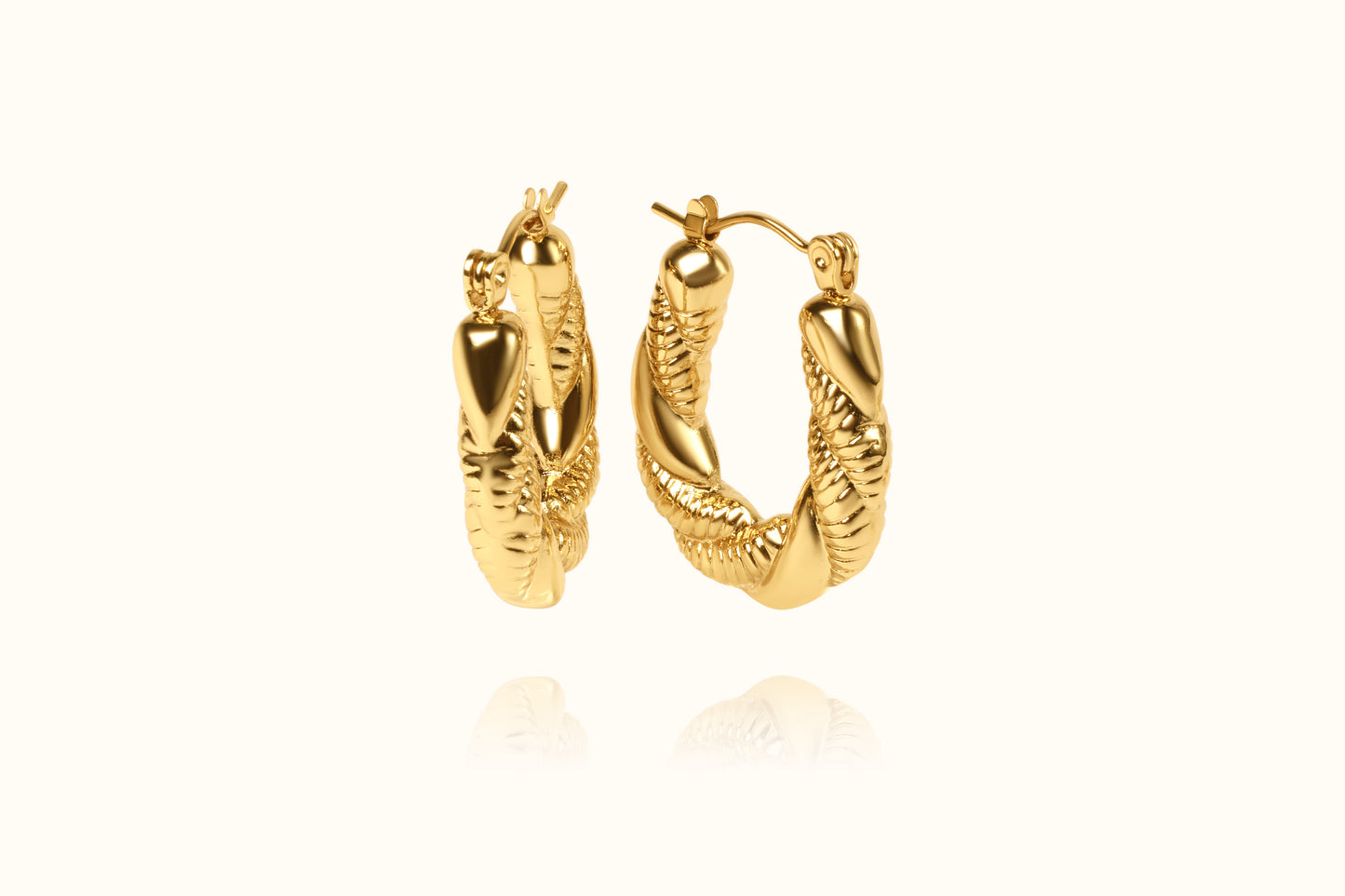 Golden Seraph Hoops